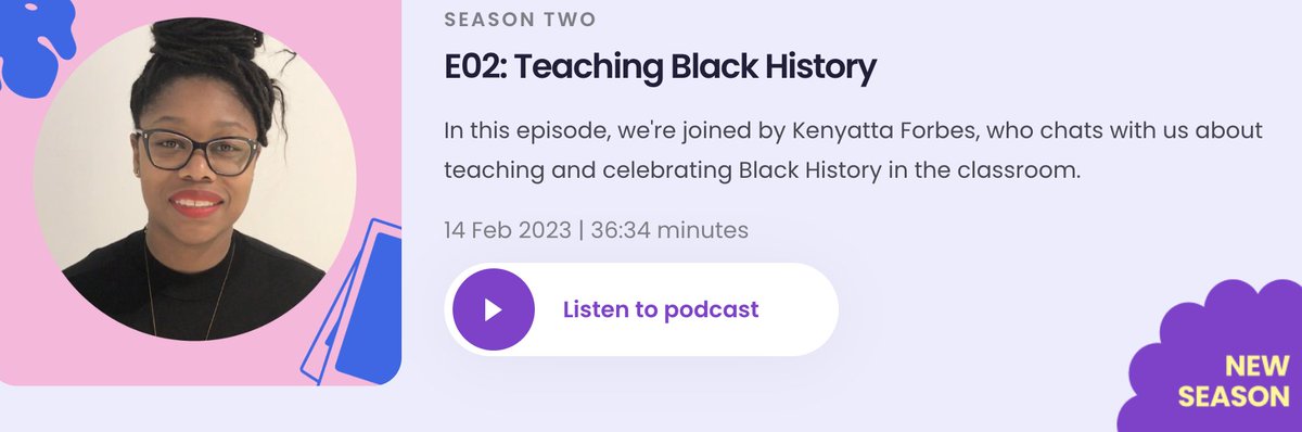 Had the honor of joining <a href="/KamiApp/">Kami</a>'s @belsa_ja and <a href="/TacoreyJohnson/">𝖳𝖺𝖼𝗈𝗋𝖾𝗒 𝖩𝗈𝗁𝗇𝗌𝗈𝗇</a> to chat about teaching and celebrating Black History in the classroom. I shared some great tips and ways to use <a href="/TradingRaces/">Trading Races</a> as well!

Check it out here: youtu.be/qgA2DWPN3N8

#BlackHistoryMonth #Kamiapp