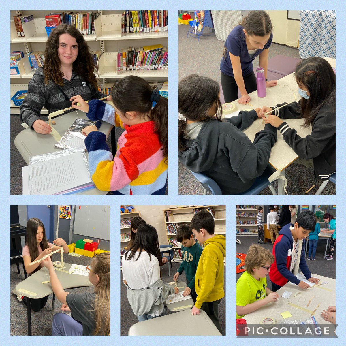 SKentsclassroom's tweet photo. We welcomed @PGLSBA to our school this morning to work with our Gr 6 Ss on a STEAM Challenge that focused on The UN Sustainable Development Goals. This activity was packed with Global Competencies! #ocsbDL #FraDL @mrboddysclass @AssisiOCSB https://t.co/I9eyu6QIqL