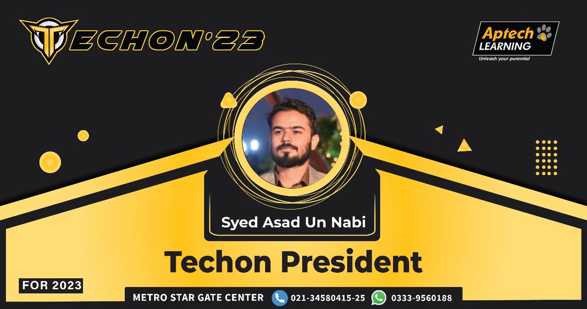 SyedAsadUnNabi's tweet photo. Flagship Academic Event of Aptech Metro Star Gate
#Aptech #AptechMSG #AptechPakistan #AlphaMustLead
#Techon23 #Techon #AptechMetroStarGateCenter #CSCompetition #JobFair #JobMela #QuizCompetition #StartupExhibition #GamingCompetition #IndoorCricket #Futsal #eGaming #IndoorGaming https://t.co/Hat2oF8BMc