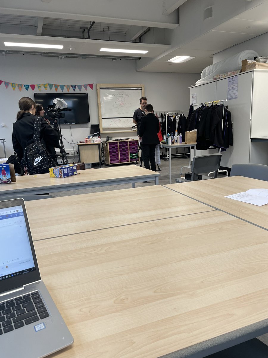 <a href="/FYI_SkyTV/">FYI - Sky Kids Weekly News Show</a> gave us a visit this week! Well done to all the pupils involved! 🤩🤩🎬🍿 Thanks again to Miss Mes and Mr Walsh for helping! <a href="/DeptHumanities/">Cumbernauld Academy Humanities Dept</a>. We’re now looking forward to working with <a href="/CAEqualities/">Cumbernauld Academy Equalities Committee</a> next week to try out a recipe from their community cookbook! #teamwork