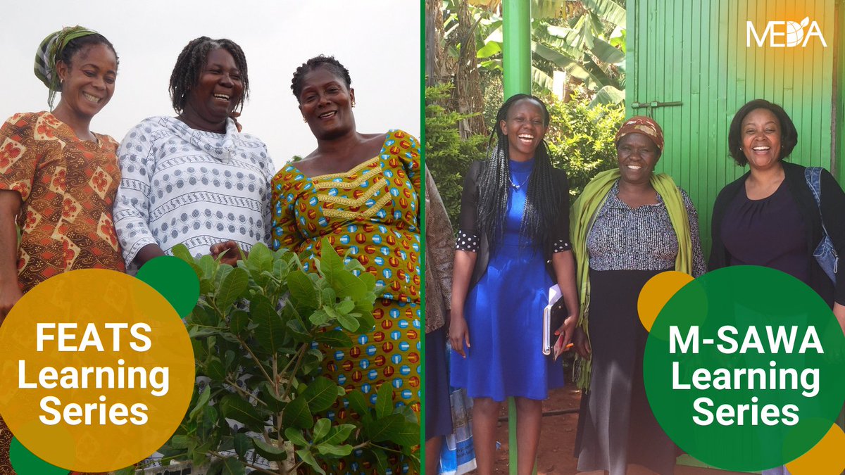 medadotorg's tweet photo. Learn all about MEDA's #MSAWA &amp; #FEATS projects through our latest learning series' which share best practices &amp; learnings from our partnerships in #Kenya &amp; #Ghana 🇰🇪🇬🇭

Learn more about the success of these two initiatives &amp; many more on our website! 📚
https://t.co/u0UnQ3YktU https://t.co/BhpPABWsGn