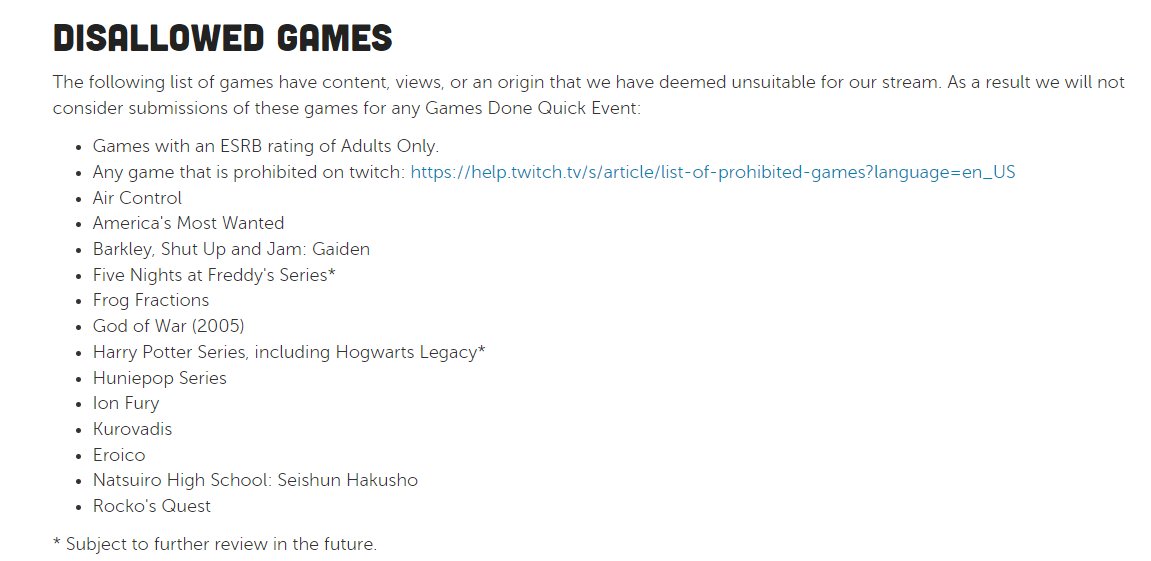moonblazewolf's tweet photo. In case there was any doubt that GDQ stands on the side of LGBTQ+/marginalized speedrunners. Hell yea. https://t.co/P5LwZcXRwh