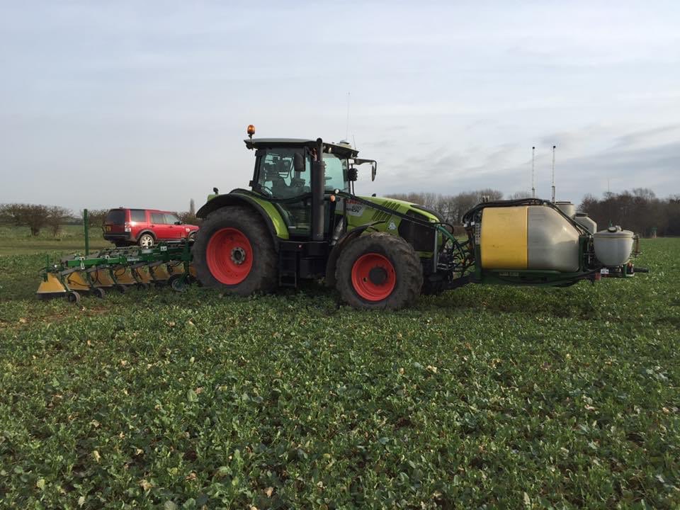 7 years ago we were spraying glyphosate into our OSR to encourage growth. Now we can’t afford to grow the crop.