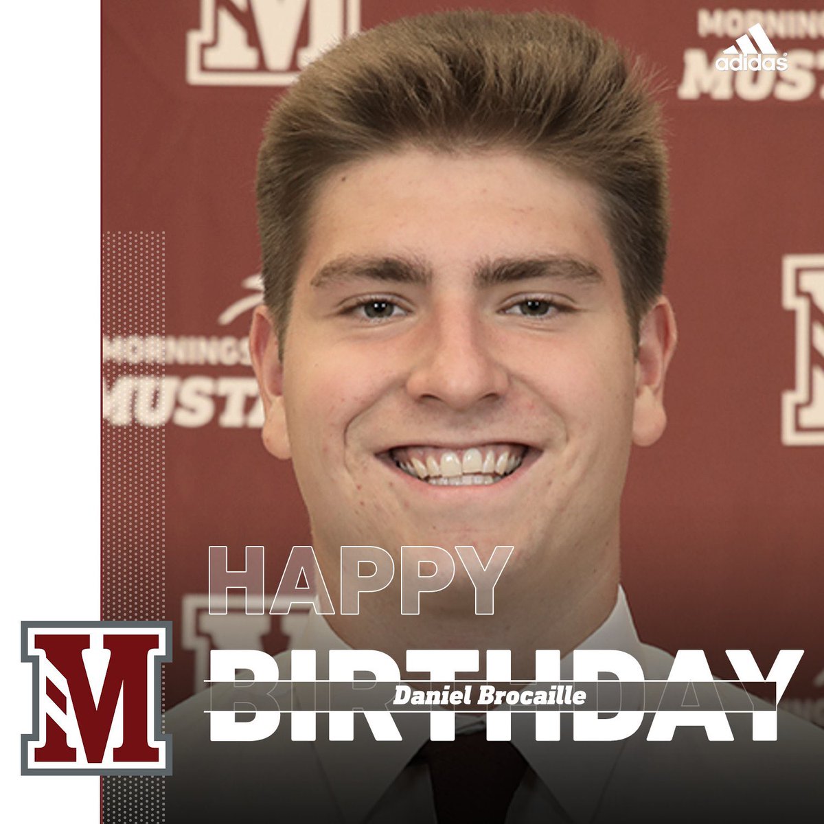 Morningside University Basketball (@msidembb) on Twitter photo Mustang Nation:
Please help us in wishing Freshman, <a href="/DBrocaille/">Daniel Brocaille</a> a happy birthday! 🐴🎂 Mustang Nation:
Please help us in wishing Freshman, <a href="/DBrocaille/">Daniel Brocaille</a> a happy birthday! 🐴🎂
