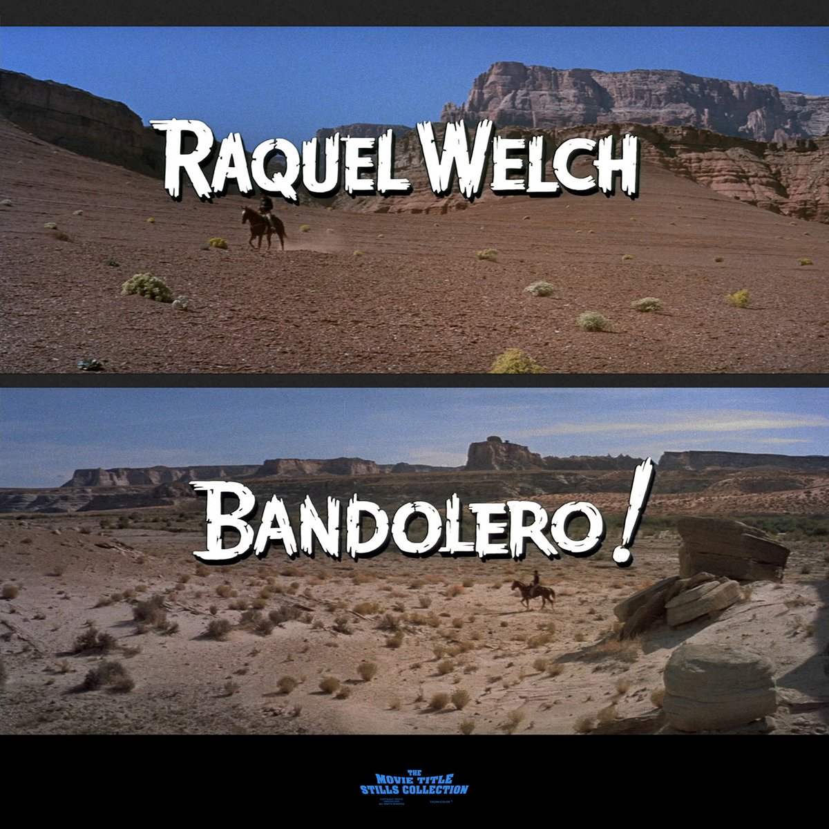 Raquel Welch (1940 – 2023)

BANDOLERO! (1968) title sequence
annyas.com/screenshots/up… #TitleSequence #RaquelWelch 

Directed by: Andrew V. McLaglen 
Starring: James Stewart, Dean Martin, Raquel Welch, George Kennedy, Harry Carey Jr.