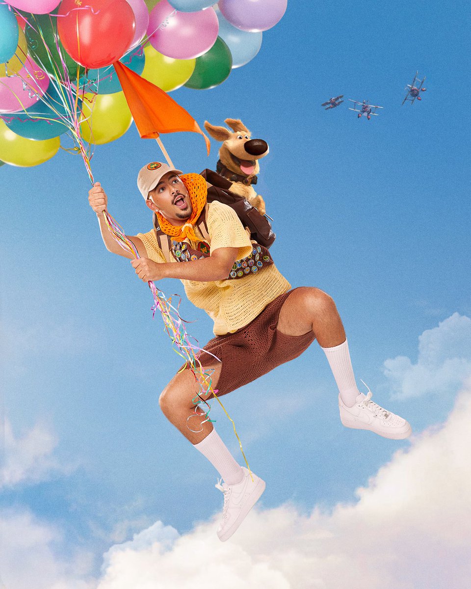 DjPedroSampaio's tweet photo. o tema do meu Carnaval desse ano é… CARTOONS! E pra começar, prazer Russell de UP Altas Aventuras! 🏕️💙 https://t.co/Q4sazW0Dau