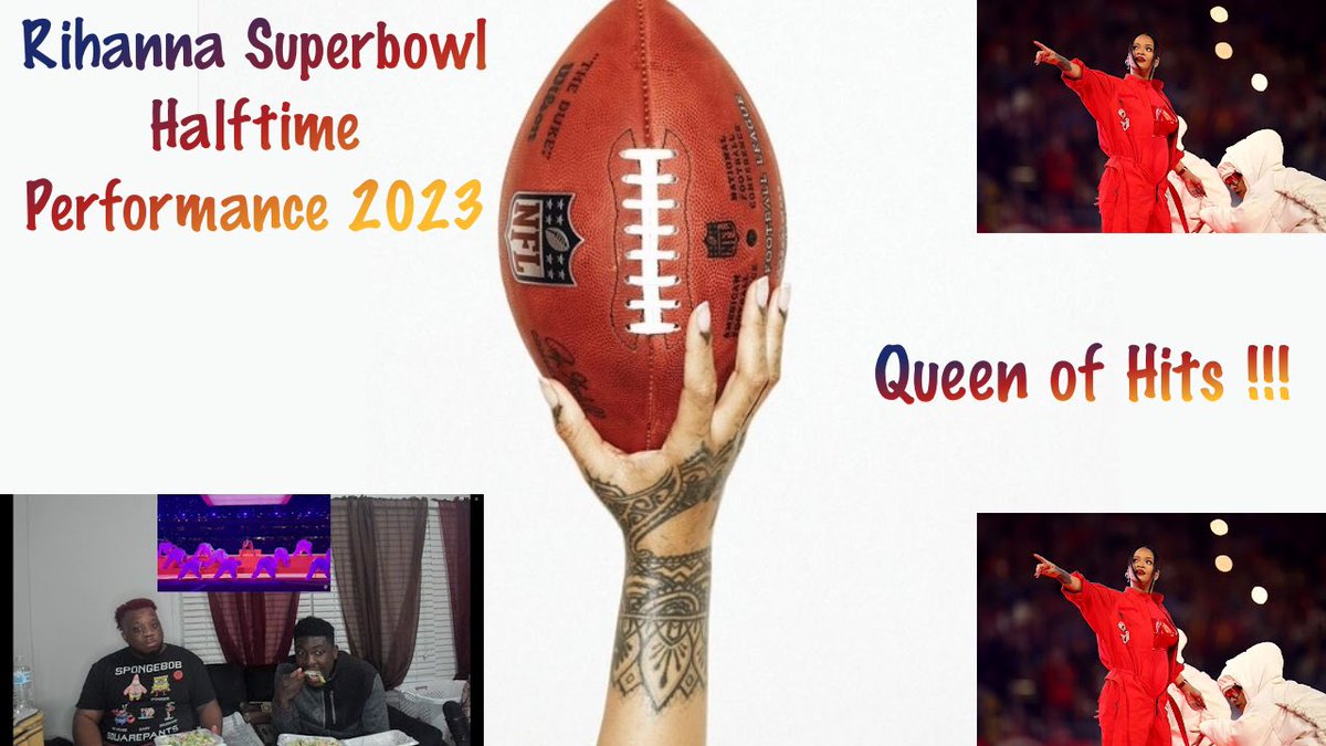 JoCurKRAZE's tweet photo. Rihanna Halftime Superbowl Performance 2023 🏈🎙️ Queen of Hits 🫶🏽😱 JoCurK... https://t.co/bdWPyS7ek5 via @YouTube #Rihanna #RobynFenty #SuperBowlHalftimeShow #RihannaSuperbowl #JoCurKRAZEreacts #AGirlLikeMe #MusicOfTheSun #Anti #Loud #Unapologetic #TalkThatTalk #GoodGirlGoneBad https://t.co/kqmcOBRQHf
