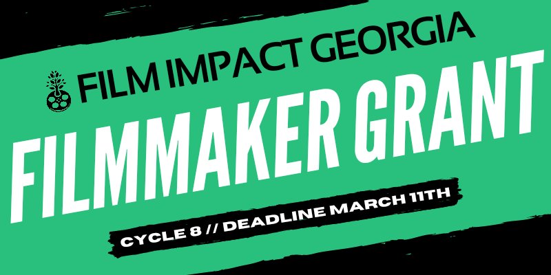 filmimpactga's tweet image. Less than a month left to apply to the FIG Spring 2023 Filmmaker Grant!

Apply to win $5k &amp;amp; a mentor to help make your next short film. Find the FAQ, past finalists, &amp;amp; the application at the filmimpactgeorgia.org

Deadline to apply is 3/11
⁠
#georgiafilm #indiefilm #gafilm⁠