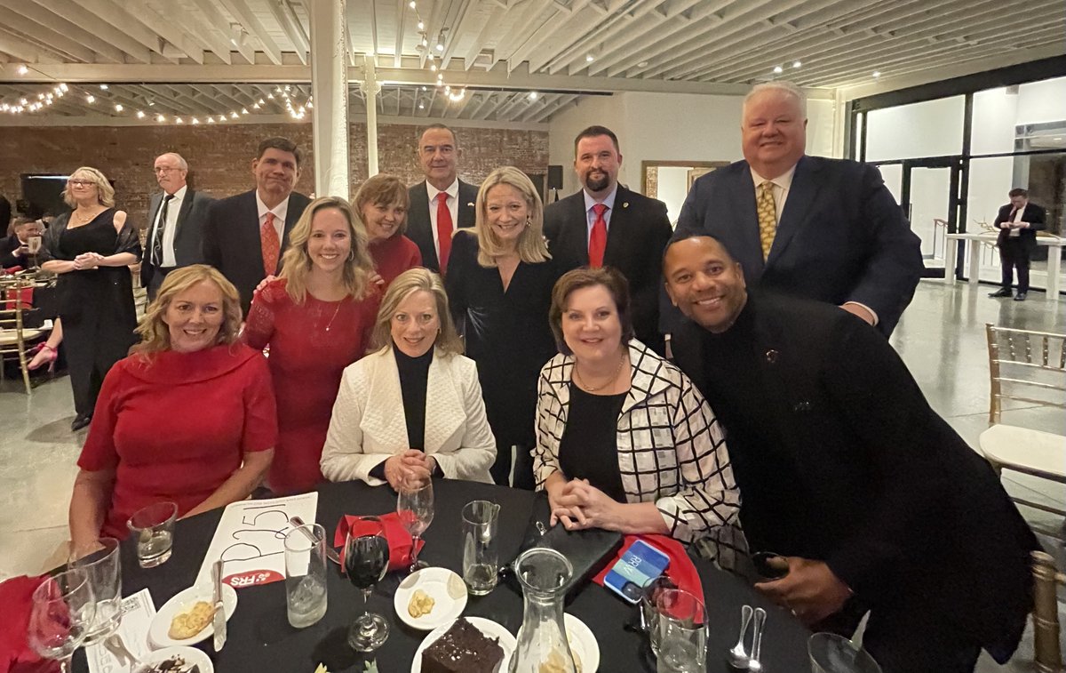 GovMikeKehoe's tweet photo. First responders play a critical role in every community across our state, often risking their lives to serve others.

Claudia and I were proud to be a part of First Responder Support's inaugural event in Columbia last night to benefit the heroes of Boone County. https://t.co/hqesKTZWRK
