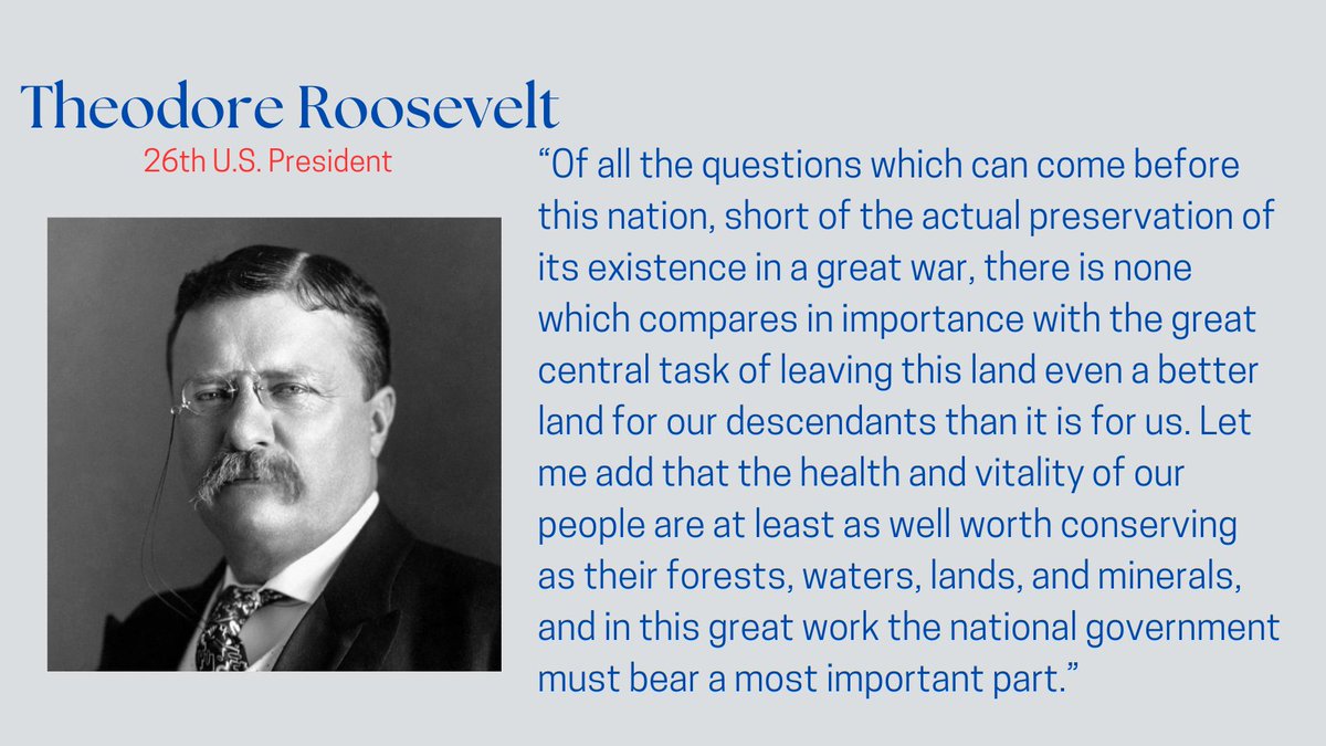 (5/5) During a campaign stop for the 1912 election, Pres. Roosevelt called for health care reform as one of many changes needed to protect the growing middle class.

Follow our exploration of Presidents on health care advocacy with #PresidentsDayforHealthCare