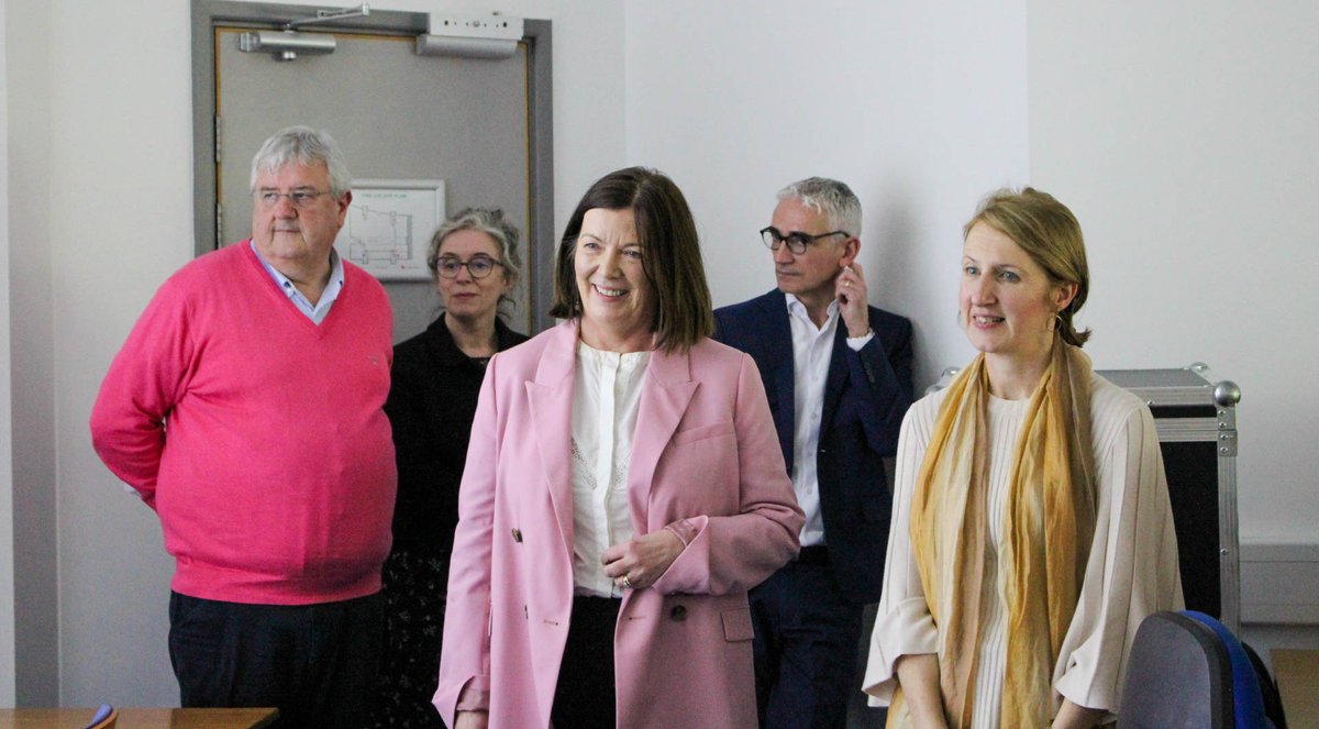 setucwmarketing's tweet photo. The @SETUIreland Carlow Marketing Lecturing Team were delighted to meet with @SETU_President Professor Veronica Campbell. It was a wonderful opportunity to share our long history of delivering marketing programmes in Carlow &amp; plans for the future. https://t.co/jEqpLpbG8W
