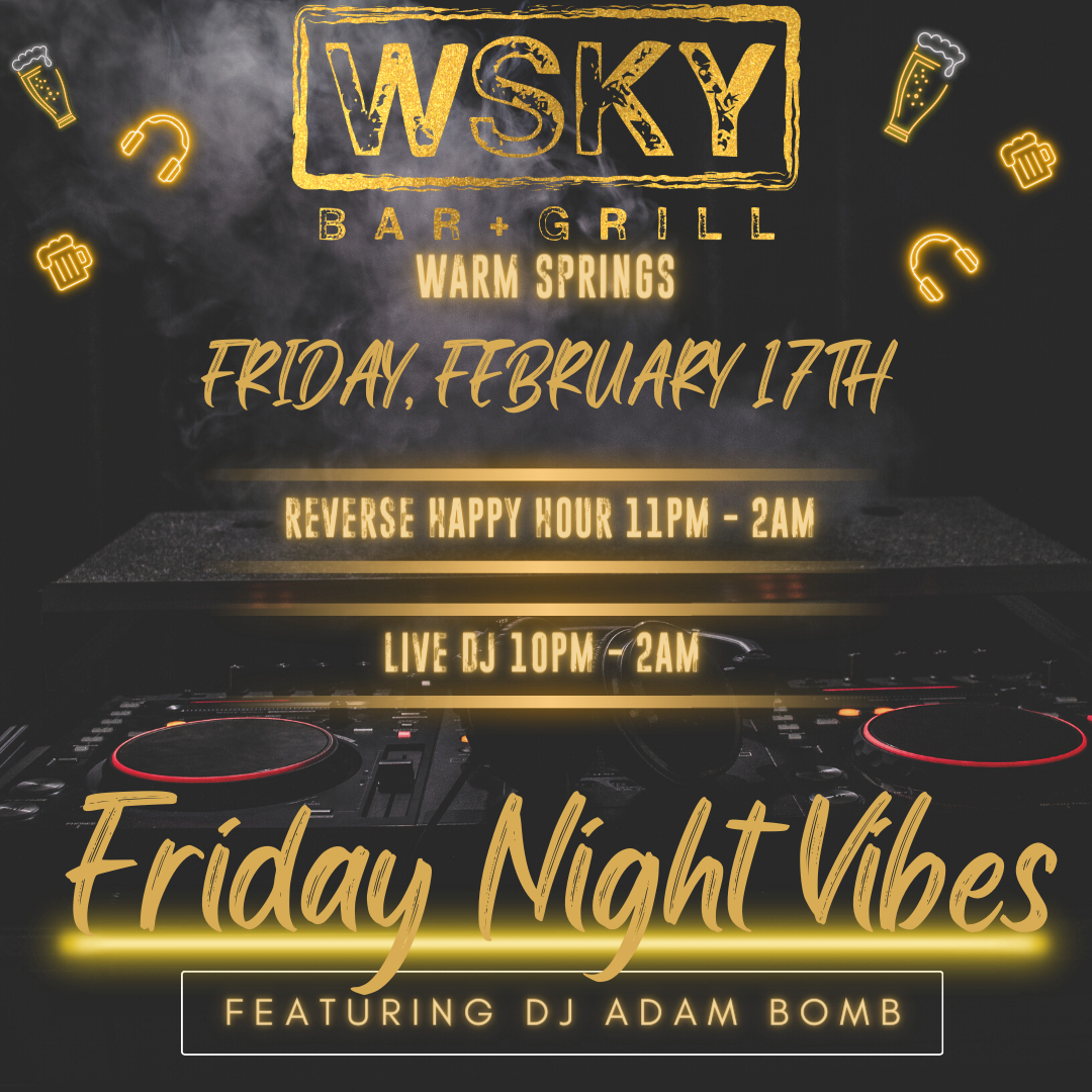 WSKYbarandgrill's tweet photo. It's party time tonight with @dj_adam_bomb from 10pm-2am at WSKY warm springs here in #lasvegas ๐๐บโโโโโโโโ
โโโโโโ
Tag a friend your bringing withโจโโโโโโโโ
โโโโโโโโ
#taverns #barandgrill #wsky #livedj #dj https://t.co/YB57fSwTyh