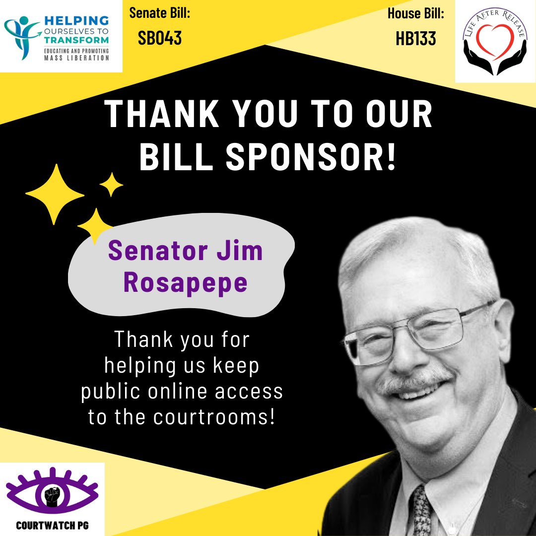 A HUGEEEE THANK YOU TO OUR BILL SPONSORS!!! ✨ @DavidMoon2014 @nwilliams23 @SenJimRosapepe