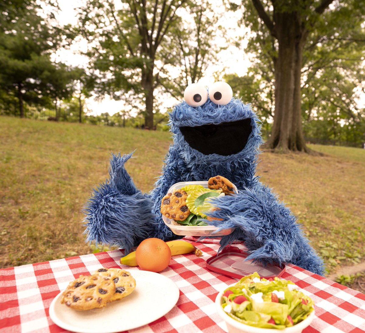 Life is all about #balance. 🍪🤝🥗