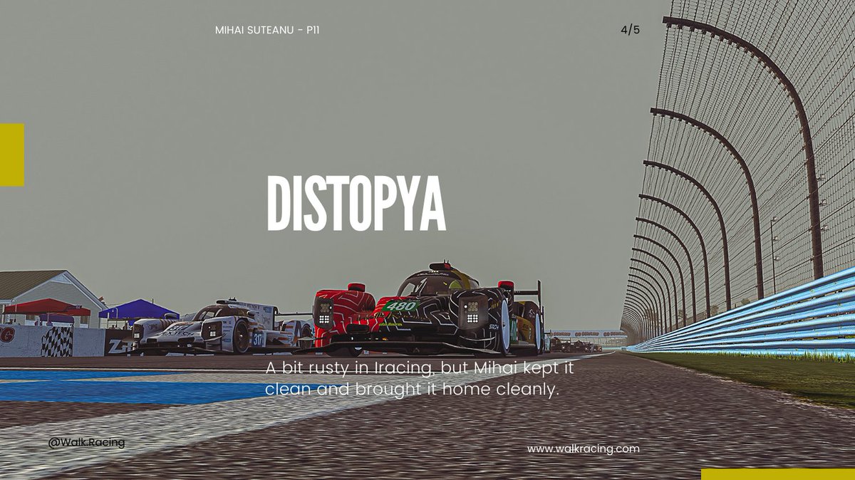 Walk Racing eSports <a href="/ArlEsports/">Apex Racing League</a> Round 1 Watkins Glenn went better than expected.
Boys where on pace and happy, clean racing and nice fights trough the race.
Thank you to our partners: <a href="/SimracingDisArg/">Simracing Design Argentina</a>
#simracing #dallarap217 #iracing #simracingteam