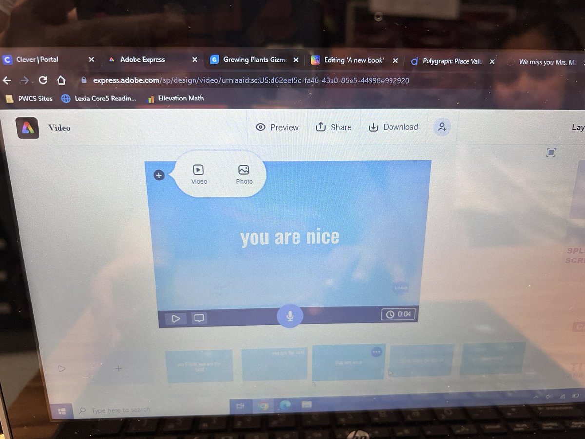 Mrs. Mansberger was out today- her students did a great job with a Gizmos soil lesson. Then they got to write notes for their teacher using Adobe Express.
@enterprisepwcs @hrtobx