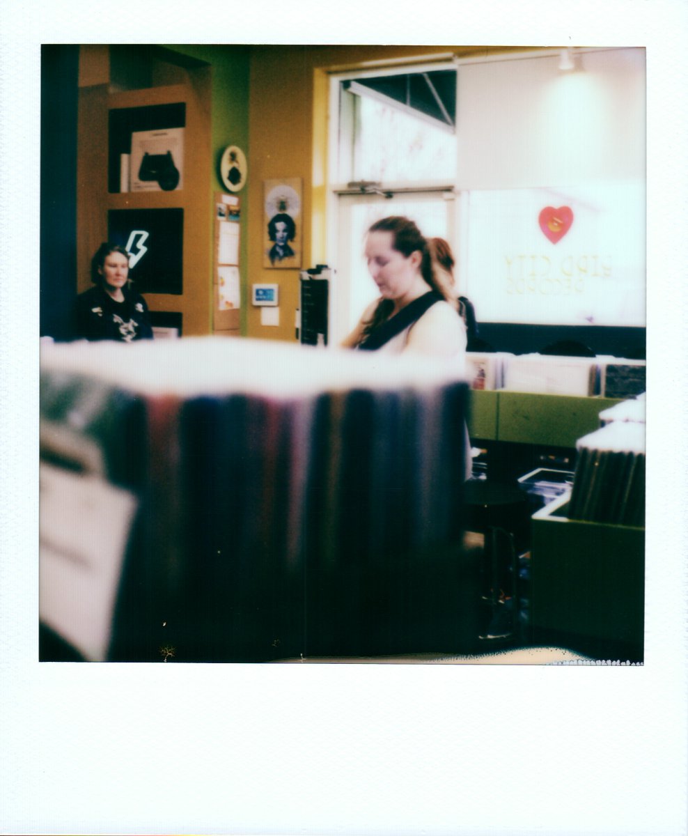 LindsayDigman's tweet photo. Thank you @AndrewRosa for capturing these beautiful shots of me at Bird City Records! Looking forward to our portrait session next weekend!

#portrait #beautifulshots #polaroid #photography #guitar #recordstore #vinyl #retro #musician https://t.co/MtCOaacQwI