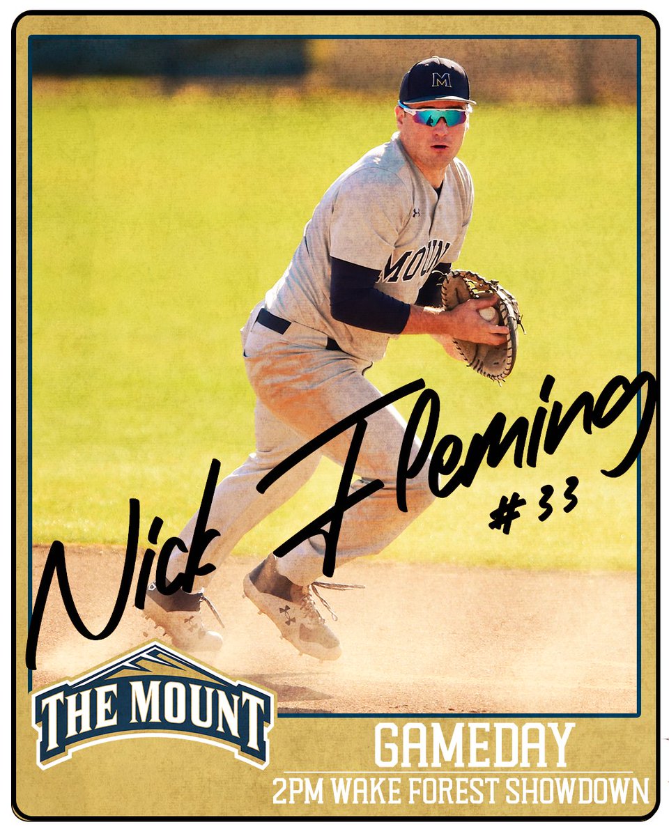 Mount_BSB's tweet photo. GAMEDAYYYY ! ! !

⏰: 2pm
🆚: Wake Forest 
📍 : Winston-Salem, NC 
📈: https://t.co/BpxTWU8Zmr

#GoMount https://t.co/VOkACZz7fs