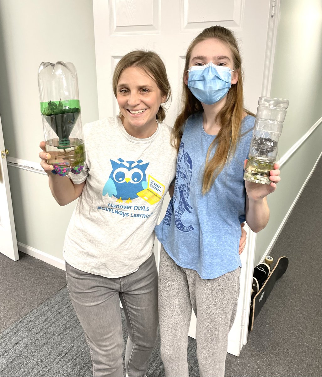 HOO LOVES STEM?! <a href="/OnlineHanover/">Hanover Online School</a> hosted an EcoBottle/STEM Night at the "Nest" in Ashland on Thursday that brought together not only OWL students from across the county, but students from several other schools as well! We love how these owls are #OWLwaysLearning!