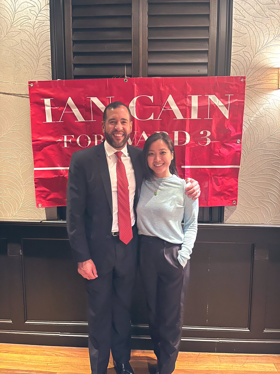 I’m not sure where the time goes but as campaign season kicks off, I couldn’t be more proud to run alongside my colleague and friend who I started this incredible journey with. Here’s to round 5 @ichuckcain! #QuincyMA #MApoli #elections2023 #allpoliticsarelocal