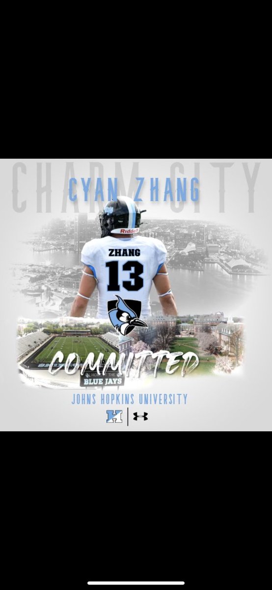 Beyond blessed to announce my commitment to <a href="/JHU_Football/">Johns Hopkins Football</a>!! I gotta thank God and all my coaches, friends, and family for making this possible. Also, I want to thank <a href="/CoachHorvatits/">Alex Horvatits</a> <a href="/Greg_Chimera/">Greg Chimera</a> for this opportunity.🏝️🔒