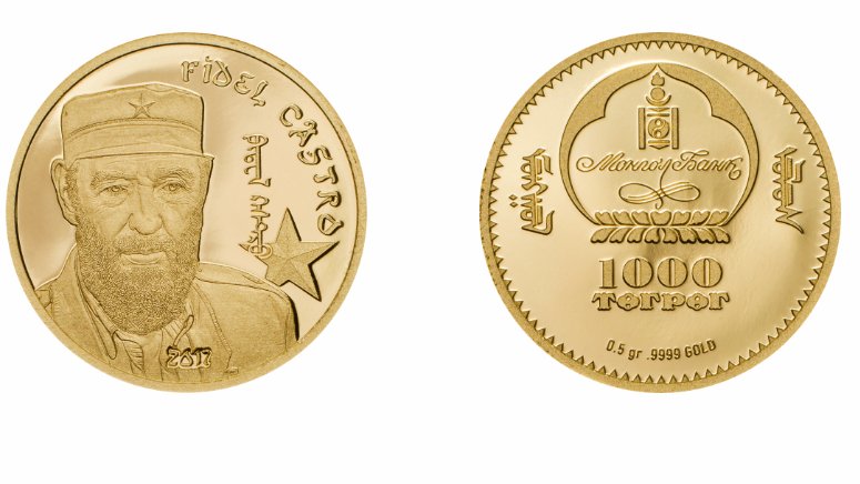 Монгол улс зоос дээр Хаад Хатадаа дэлдэнэ гэвэл лав нэг аравныг дуустал дэлдэх олон хүн бий.. Гэтэл Монгол Банк зөвхөн Чингис Хааныг дэлдсэн мөртлөө Марксыг, Che Guevara, бүр Фидель Кастрог дэлдсэн байх ём даа.

МАН-ы засгийн үнэт зүйл хаана байгааг үүнээс харж болно.