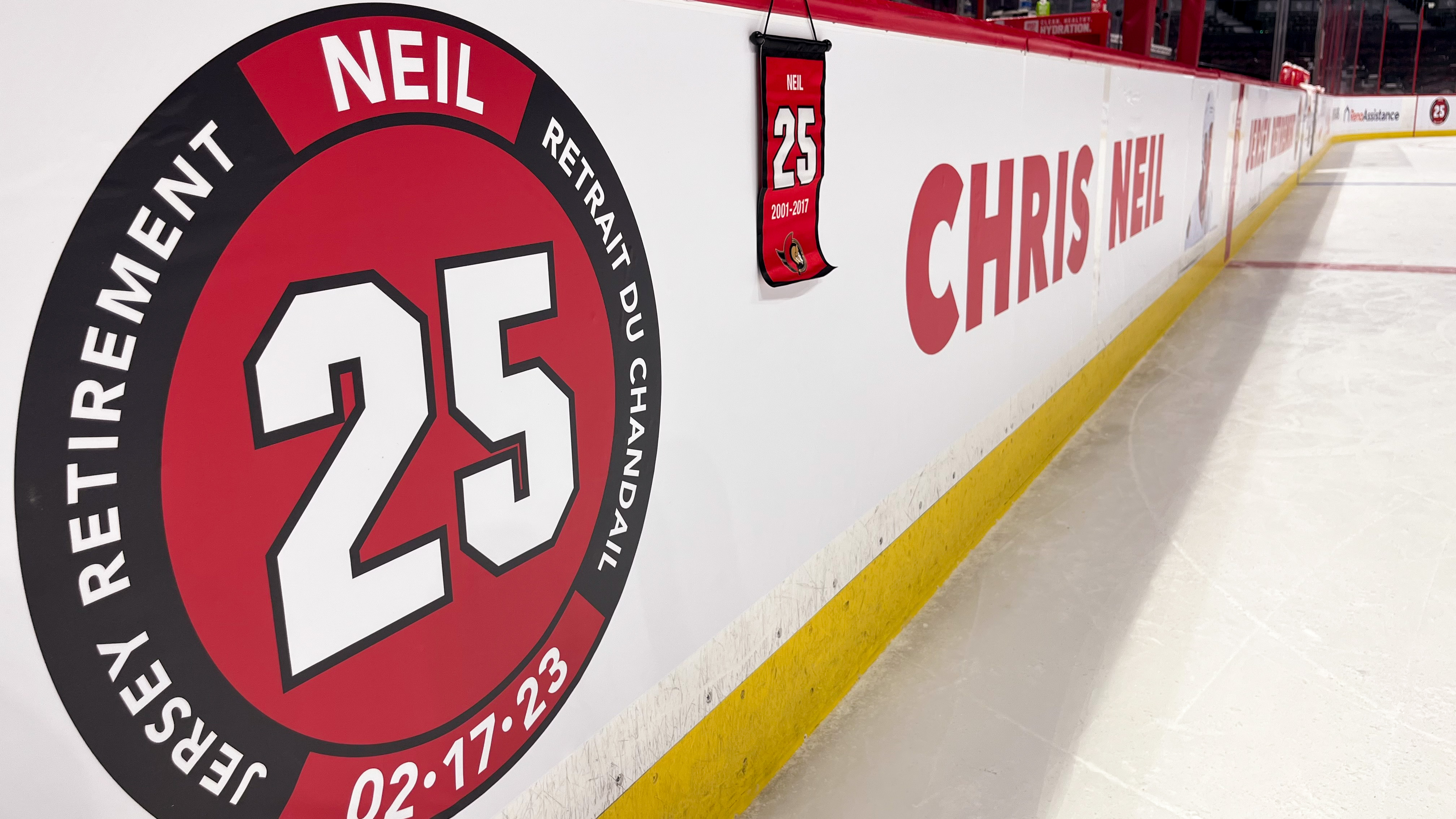 Ottawa Senators: Senators retiring Chris Neil's number 25 jersey