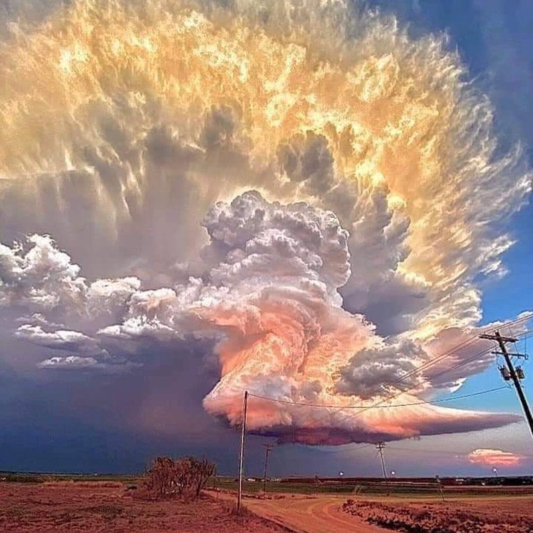 Supercell Thunderstorm in West Texas