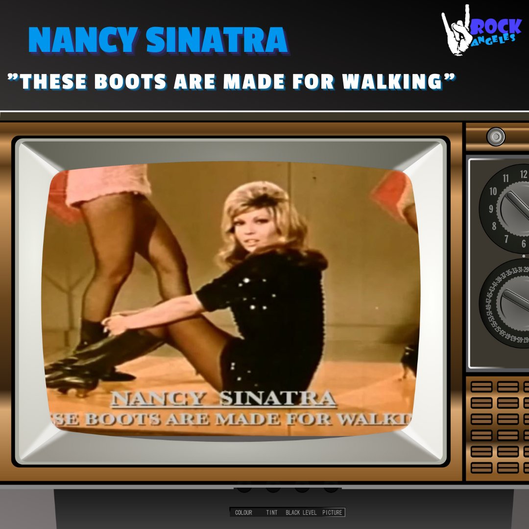 #Onthisday in 1966, #NancySinatra, Frank's oldest daughter, was at #1 on the UK singles charts with 'These Boots Are Made For Walking'. The song was made with the help of LA session musicians known as the #WreckingCrew.

#thesebootsaremadeforwalking #60smusic #musichistory