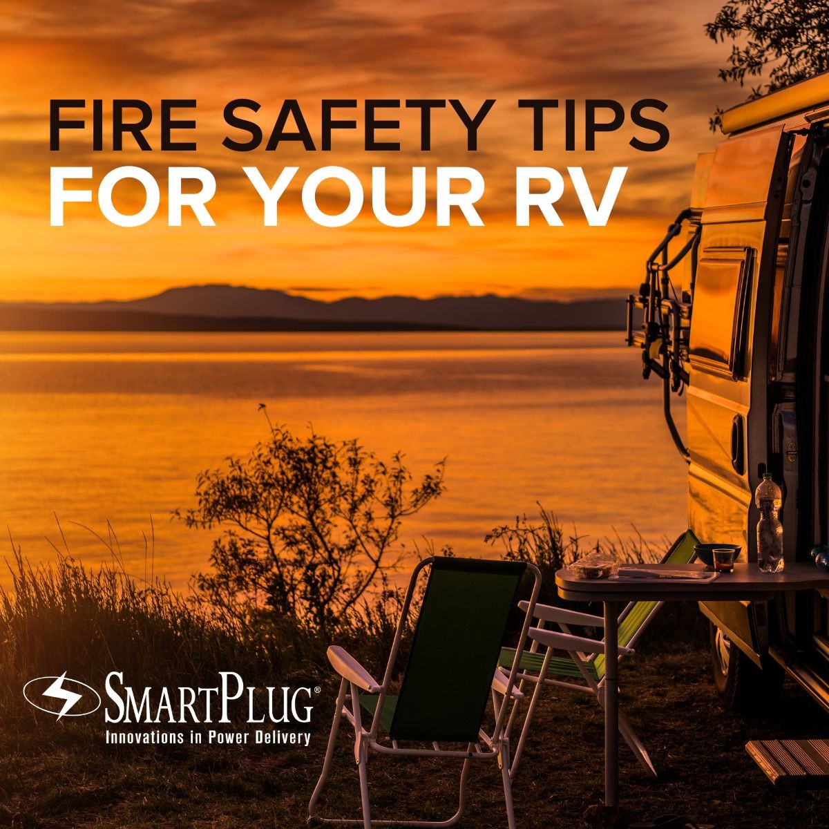 Fires break out in RVs more often than you think. This is not to deter you from becoming a proud RV owner, but to help educate you on how to best protect yourself and your family from fire danger. Here are some helpful tips. rpb.li/AJZW8

#SmartPlug #RVSafety