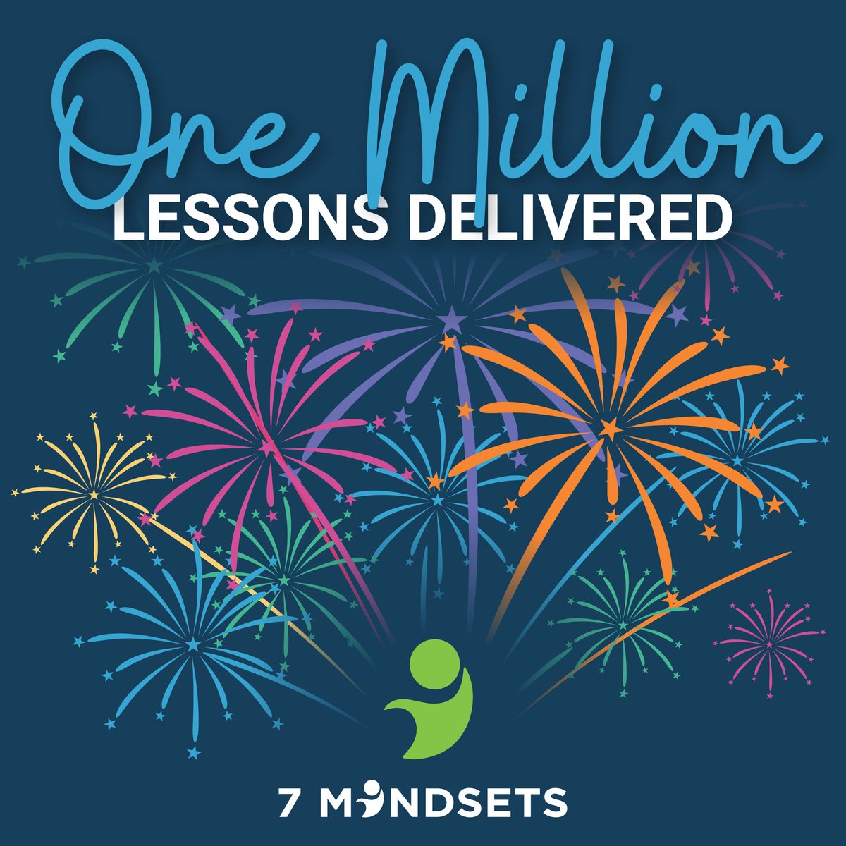 7Mindsets's tweet image. 🎉🎉We did it! 1 million 7 Mindsets lessons have been delivered so far this school year! Thank you to all the amazing #K12 teachers and students who believe that #EverythingIsPossible and have been impacted by the power of #MindsetsLearning. Let&apos;s keep the momentum going!🚀