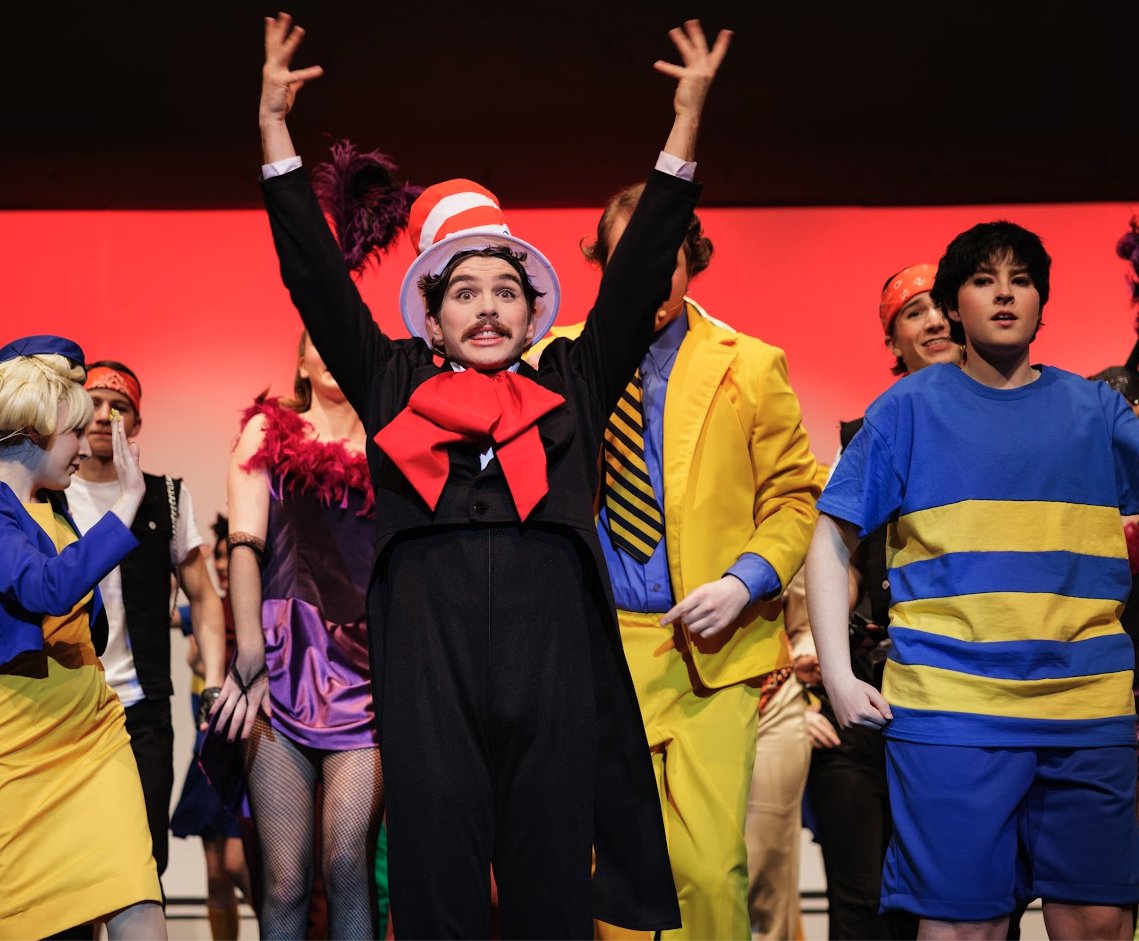 Come see Suessical the Musical this weekend at Thomas Worthington High School! Friday and Saturday 8 pm, Sunday 2 pm. twhstheatre.org/box-office 🎶 #WeAreTW #bandfam #GoCards
