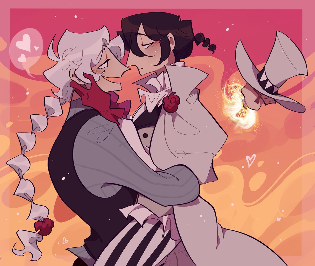 Well they had to do 𝘴𝘰𝘮𝘦𝘵𝘩𝘪𝘯𝘨 with Nikolai's outfit while he was in disguise 
-
#bsd #fyolai #fyogol