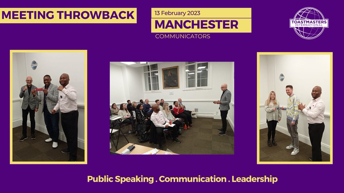 Manchester Communicators tweet media