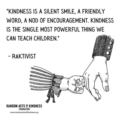 We can change the world with kindness in less than a minute. How are you spreading kindness today? 🌎♥️🤝#MakeKindnessTheNorm #RAKday