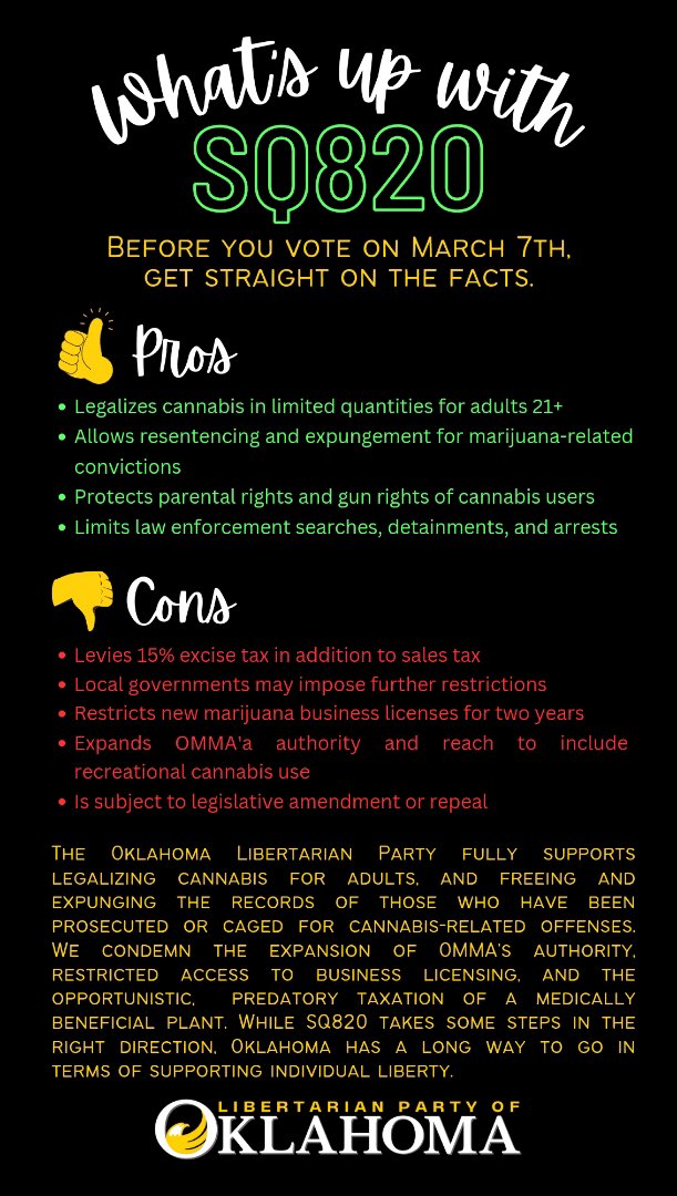 OklahomaLP's tweet image. Here is our pros and cons list for SQ820. Please discuss!