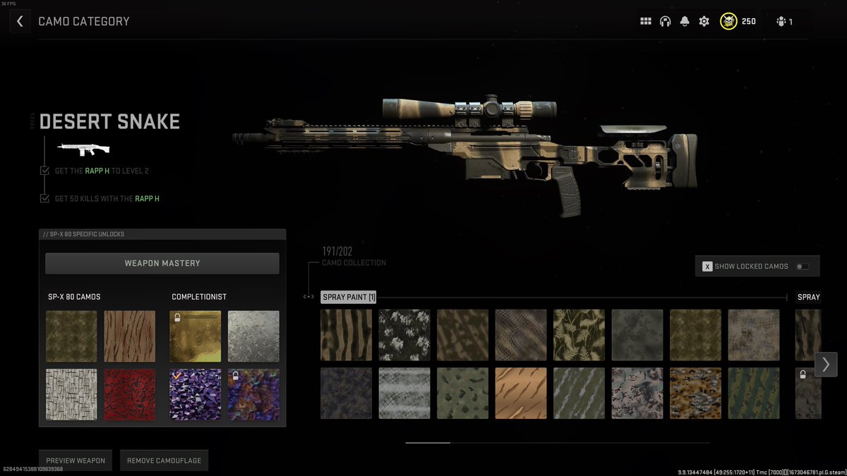 ArmoredEagle_'s tweet photo. @CallofDuty @BeenoxCODPC @InfinityWard You know, it would be nice if I could unlock gold on my SPX. Kinda sucks that I have Orion on all my guns, but can’t get it on my SPX. I assume that will be fixed in 2026 right? No matter how many kills I get with it, gold won’t progress. https://t.co/LgmumxBIYb