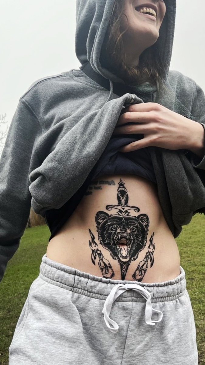 UnrelentingJen's tweet photo. The bear is complete 😤 https://t.co/dUSPy39AeY
