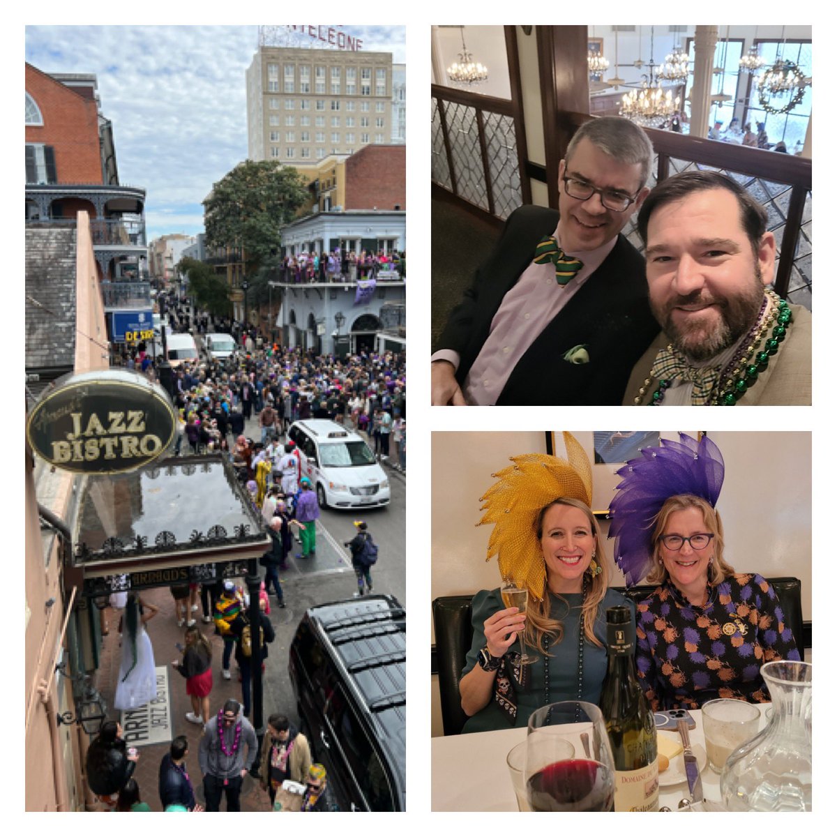 DRHoover's tweet photo. Our favorite day of the year!  Happy Mardi Gras!! https://t.co/UEKVMnqGtL