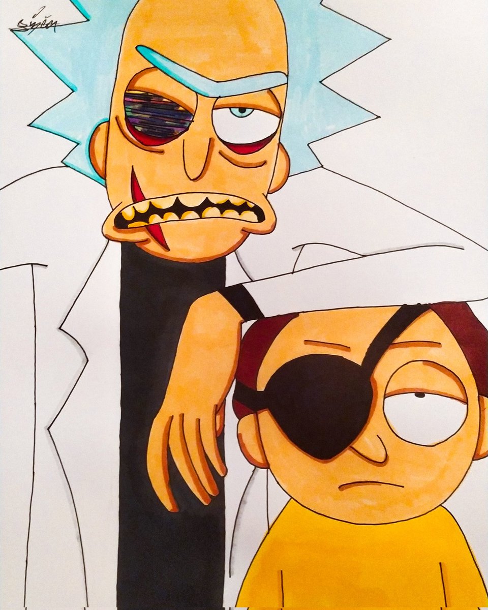 ghostartiss's tweet photo. Rick and Morty 🧪

#art #artist #RickandMorty #rickandmortyart #drawingart https://t.co/wcWEEpdXOg