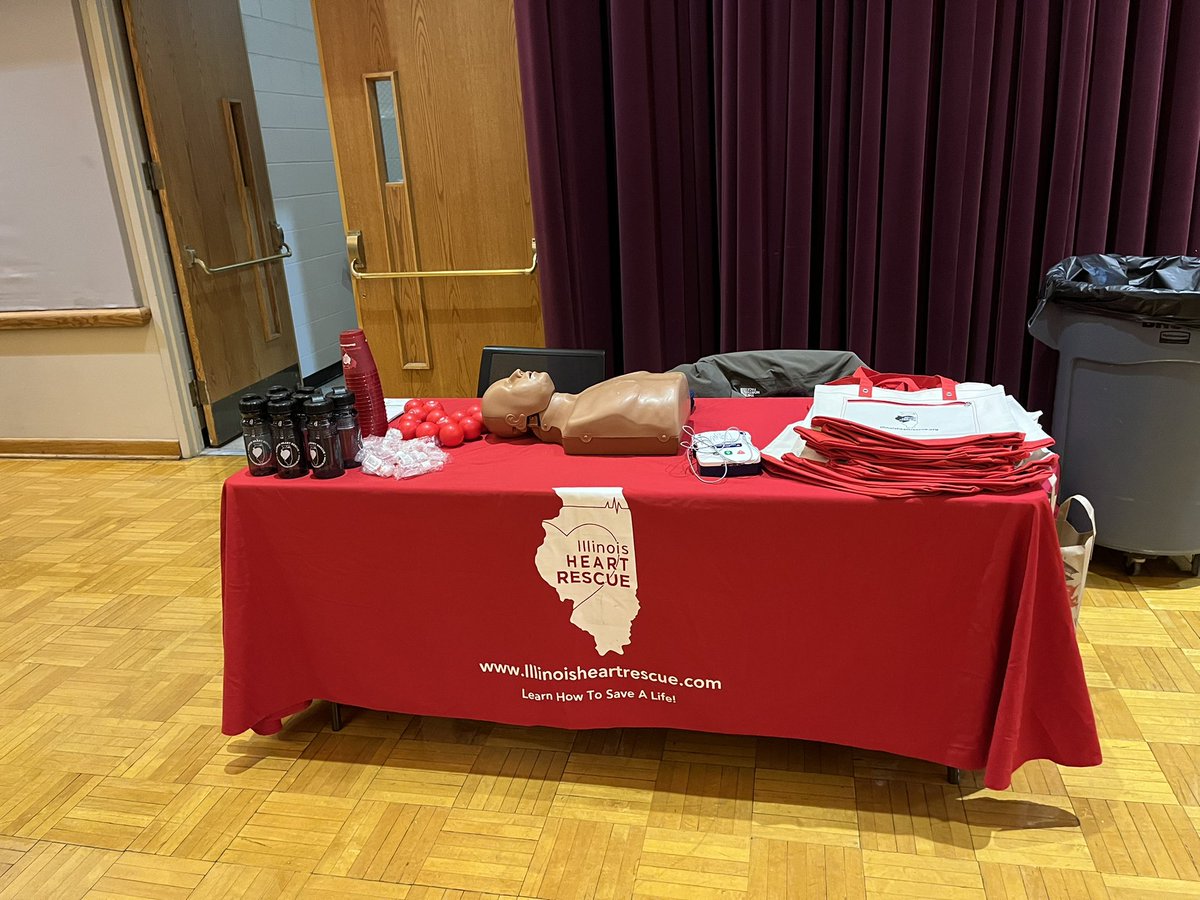 Thank you to CPS Young Men of Color Summit for inviting us to teach Bystander CPR to students!