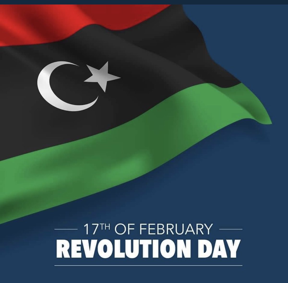 KhaledAneiba's tweet photo. كل عام وجميع الليبين بخير بمناسبة انتفاضة فبراير ونهاية الظلم والجهل والتخلف رغم ألأم يبقى املنا بفجر جديد ومستقبل مشرق #Libya #17thofFebruary https://t.co/WeeVOGEcrw
