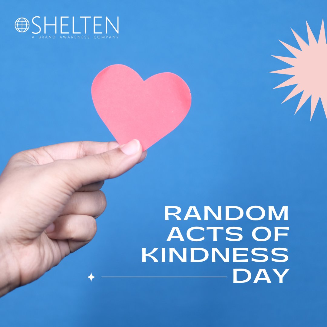 Today is #RandomActsofKindnessDay!