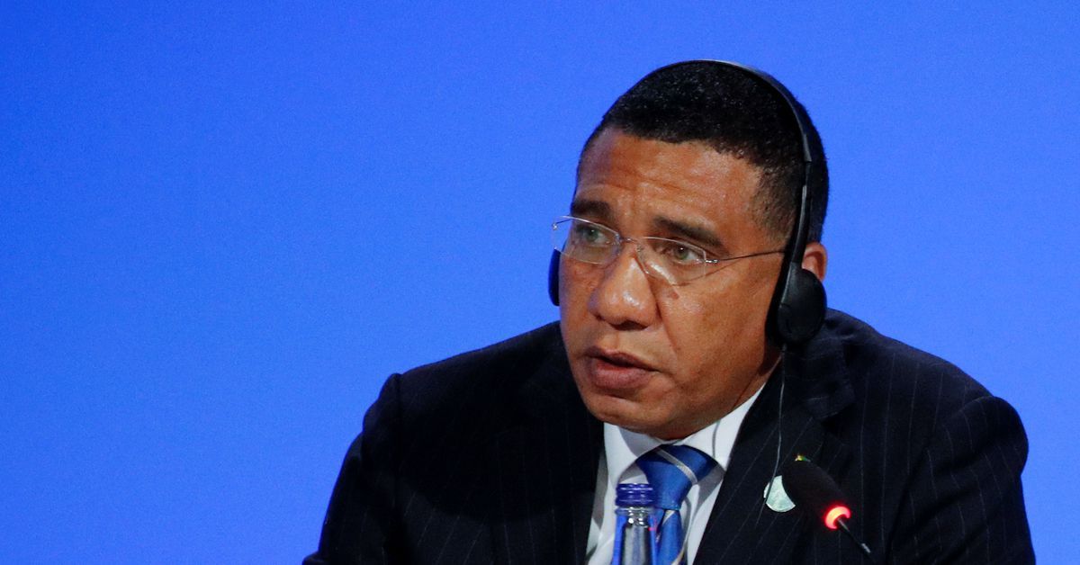 Reuters's tweet photo. CORRECTION: Jamaica's prime minister will not face corruption charges, an anti-corruption agency said https://t.co/ULKWZY1SzT We will delete a tweet containing incorrect information https://t.co/LxTMARJQHE
