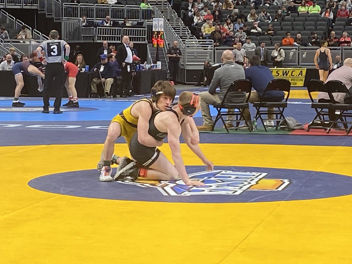 🤼‍♂️🦅 Wrestling |📍 𝐼𝓃𝒹𝒾𝒶𝓃𝒶𝓅𝑜𝓁𝒾𝓈

🏆 𝗜𝗛𝗦𝗔𝗔 𝗦𝗧𝗔𝗧𝗘 𝗧𝗢𝗨𝗥𝗡𝗔𝗠𝗘𝗡𝗧 🏆

ROUND 1 - 1⃣2️⃣0️⃣

Neal Mosier (38-1) - 4
Dominic Brown (27-4) - 1

ADVANCES TO ROUND 2!

🦅 #ᴇᴀɢʟᴇᴘʀɪᴅᴇ 𝘹 #ᴡᴇᴏᴠᴇʀᴍᴇ