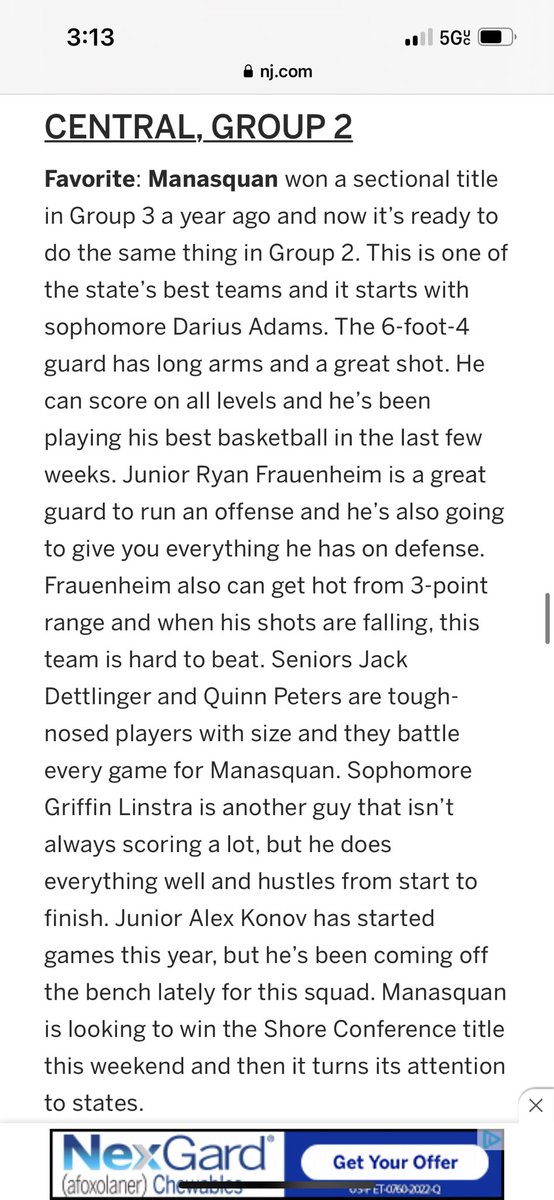 BBCrusaderBBall's tweet photo. @HSSportsNJ state tourney preview @CoachMelesurgo @jordansummers_0 @jordannnn3k @Jacksoneli24 @miahh_5 https://t.co/9eMY8QLbCQ