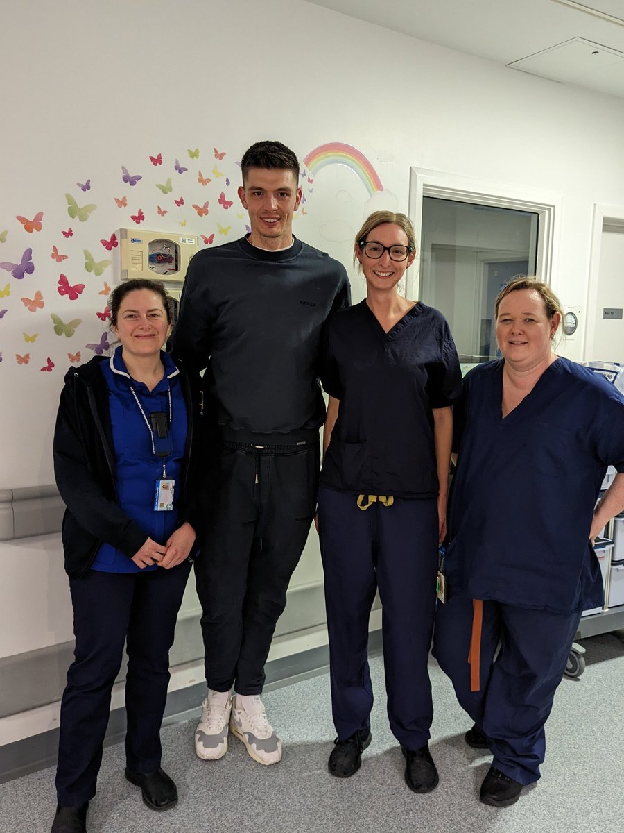 Lelandsfight's tweet photo. A massive thank you to @Popey1992 for taking the time to visit Leland today.  You are in Leland's word awesome.  Thank you to the @TheBubbleUK for making this possible. I definitely think Nick would make a fantastic ambassador for the trust. https://t.co/4prPiaXFCr