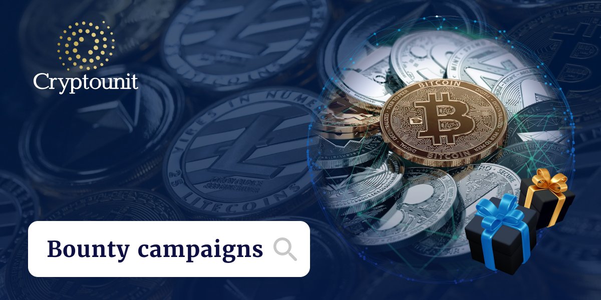 cryptounit10's tweet photo. #Dictionary “explanation of terminology“ – Bounty campaigns

#Bountycampaigns are campaigns aimed to develop a #cryptocurrency brand. Usually bounty programs are run during the #ICO. 
The point is to encourage users with various bonuses if they, in turn, perform certain actions https://t.co/f2bS6ELAYF