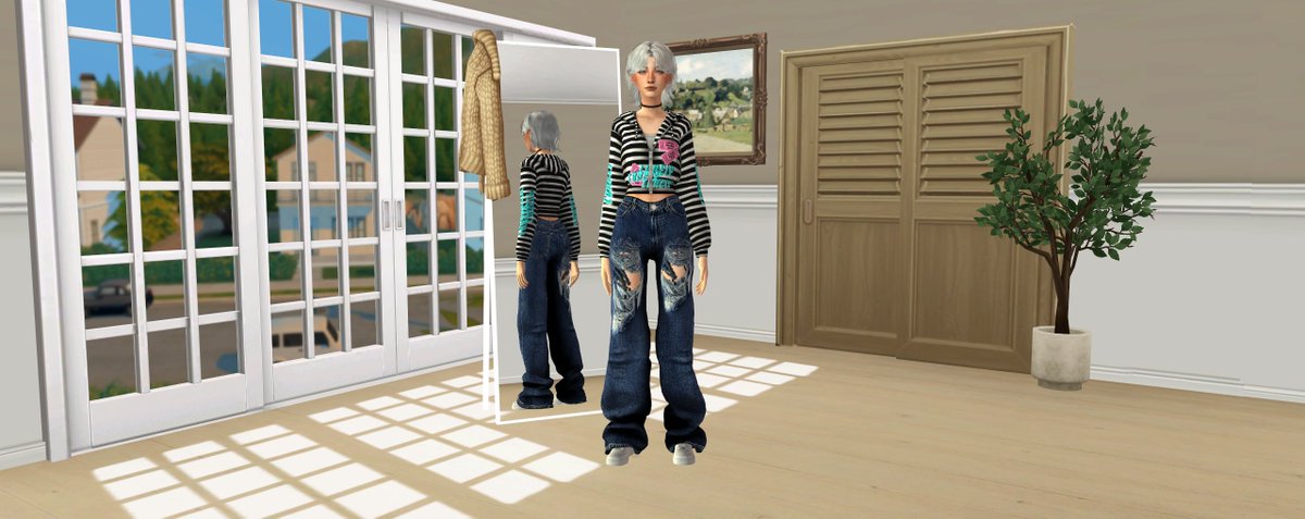 tehqueendia's tweet photo. SO, this may be a little different than you're used to from me buuuut i'm experimenting haha. SO, this is Marilyn, my teenage sim that I'm doing a rags to riches challenge with. she's everything i wanted to be when i was a teen soooo it felt fitting.
#ShowUsYourSims #Sims4 https://t.co/AL8HegHQng