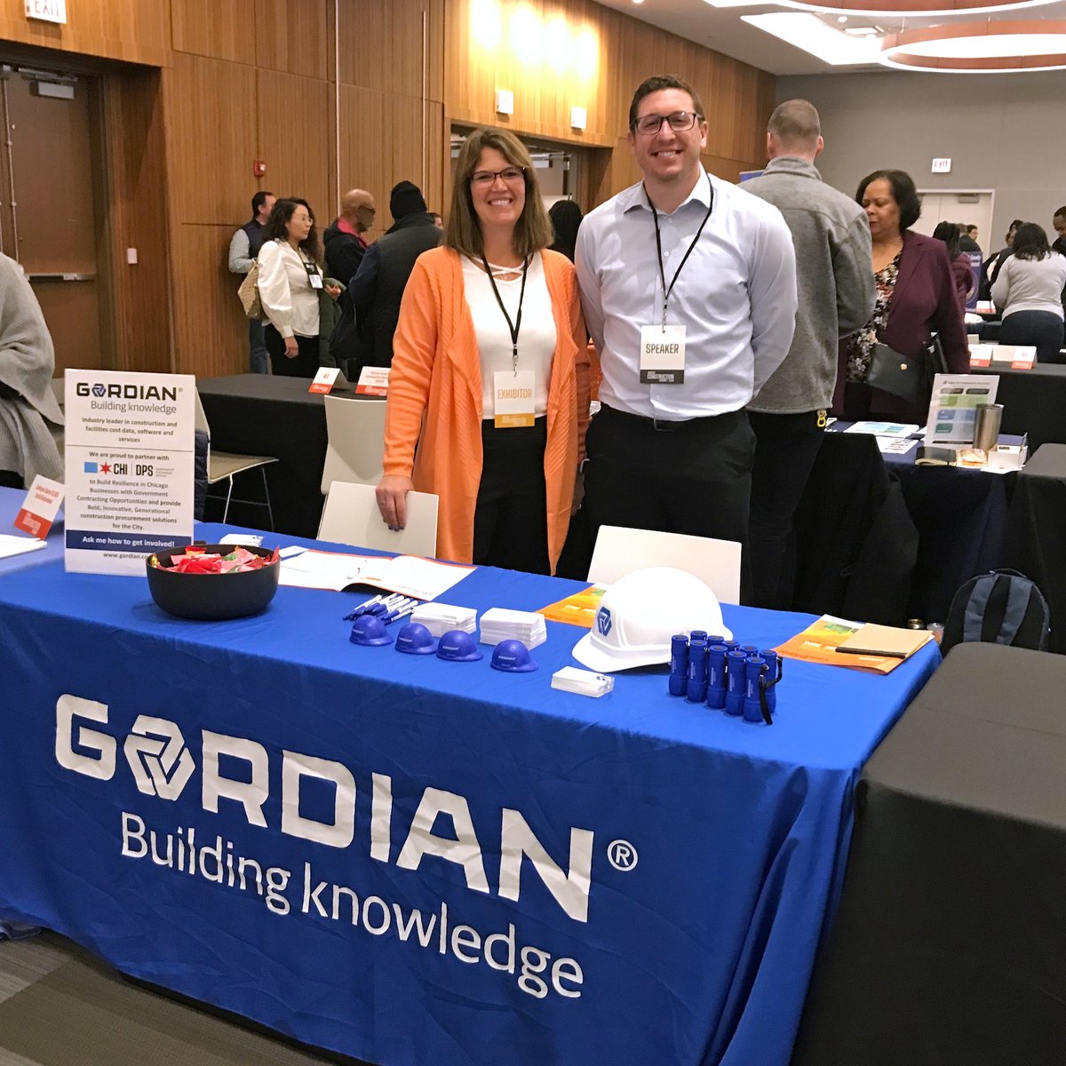 GordianCompany's tweet image. Michael Judd and Kellie Erickson traveled to the &quot;Windy City&quot; this week to attend the 2023 City of Chicago Construction Summit to present on one of Gordian&apos;s solutions, Job Order Contracting (JOC). 
#constructionsummit #jobordercontracting #procurementservices
